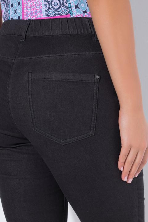 Actual product image Ulla Popken Stretch Blend Bengaline Pants (60)