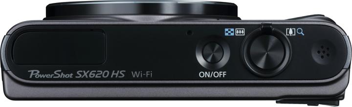 Produktbild Canon PowerShot SX620HS Black Ess. Kit (4.5 - 112.5 mm, 20.20 Mpx, 1/2,3'')