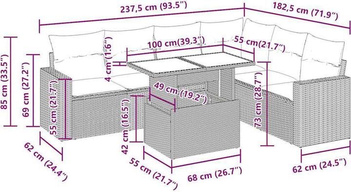 Produktbild vidaXL Nicolas
