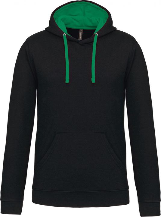 Produktbild Kariban Sweatshirt mit kontrastierender Kapuze (XL)