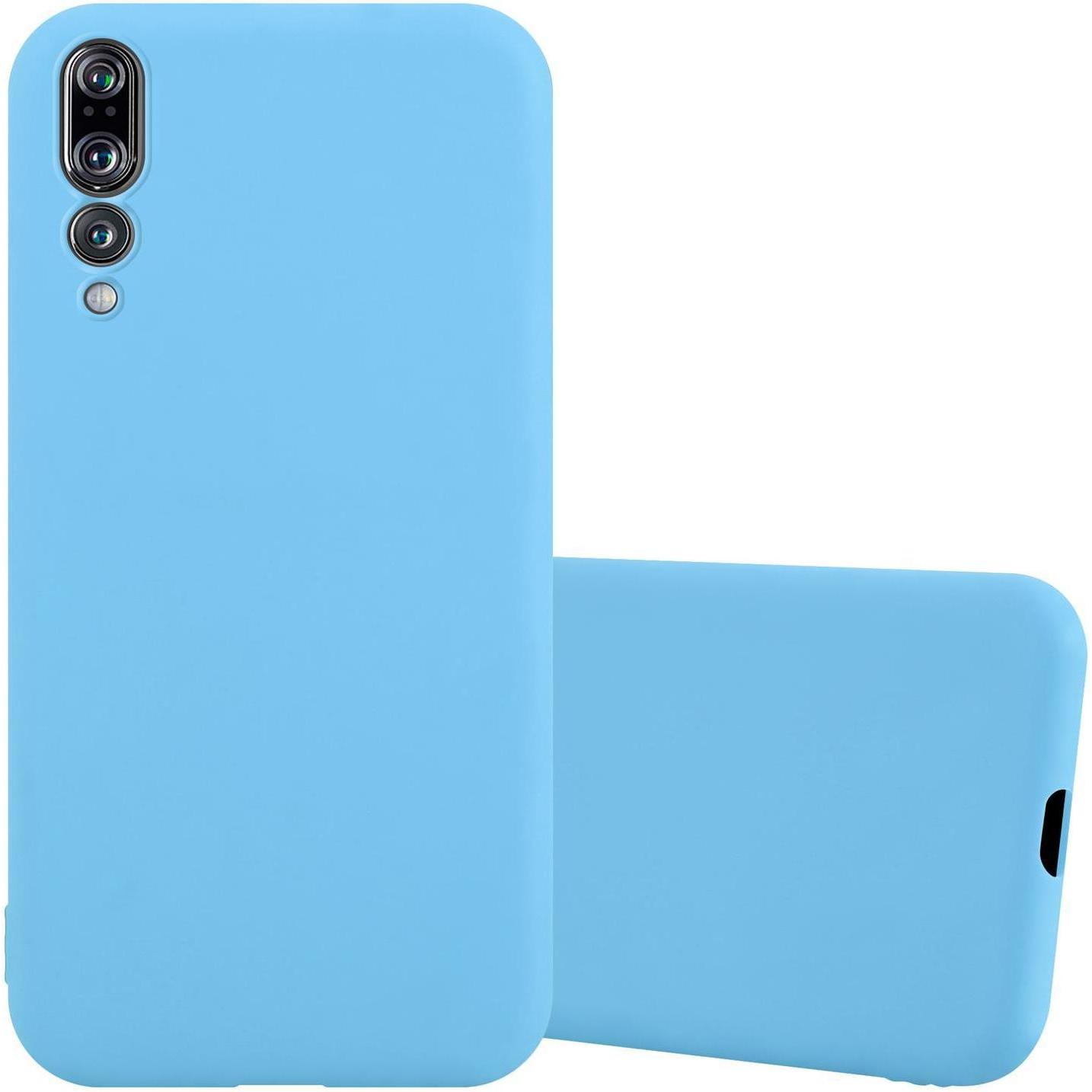 Cadorabo TPU Candy Cover (Huawei P20 Pro), Smartphone Hülle, Blau