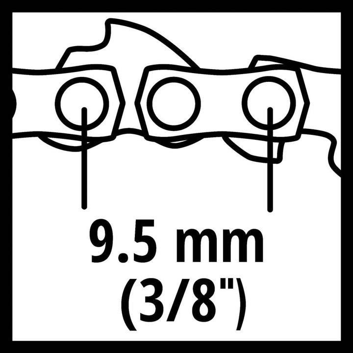 Produktbild Einhell Einh Ersatzkette 30cm 1,1 45T 3/8 4500192 (Kettensäge, Sägekette)