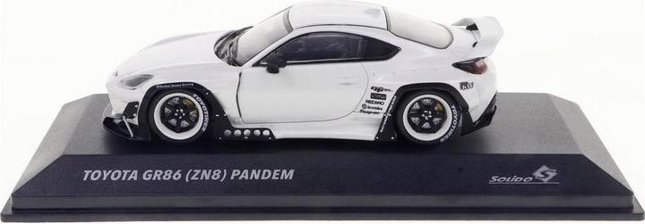 Actual product image Solido 1:43 Toyota GR86 Rocket Bunny white