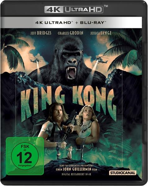 Image du produit King Kong - Édition spéciale (Blu-ray 4k, 1976, Allemand, Français, Anglais)