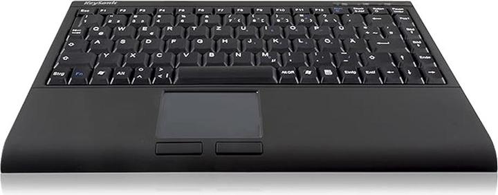 Actual product image KeySonic TAS ACK-540U+ Corded (DE) MINI Touchpad SoftSkin bw (DE, Cable)