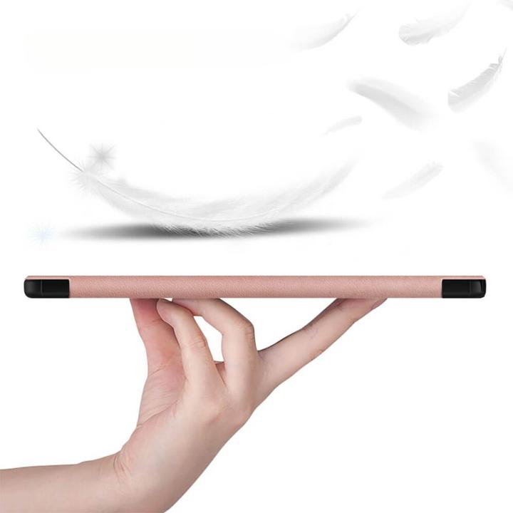 Actual product image Cover-Discount Galaxy Tab A9+ - Tri-fold Smart Case pink (Galaxy Tab A9+)