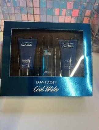 Actual product image Davidoff Cool Water Man - EDT 40 ml + 50 ml + 50 ml