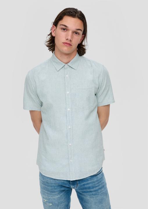 Image du produit s.Oliver Slim: Hemd aus Leinenmix (XS)