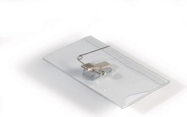 Immagine prodotto Durable Tesserini nominativi con clip combinata