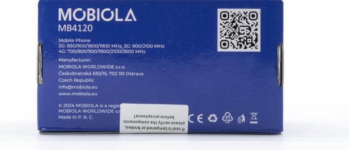 Produktbild Gsm-Telefon Mobiola Mb4120 4g-Telefon Für Senioren Türkis