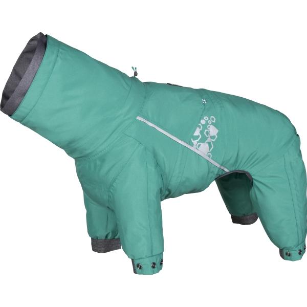 Hurtta Mudventure Overall ECO peacock 65M (65, Hundemantel), Hundebekleidung