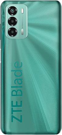 Produktbild ZTE Blade V40 vita (128 GB, Pine Green, 6.75", Dual SIM, 48 Mpx, 4G)