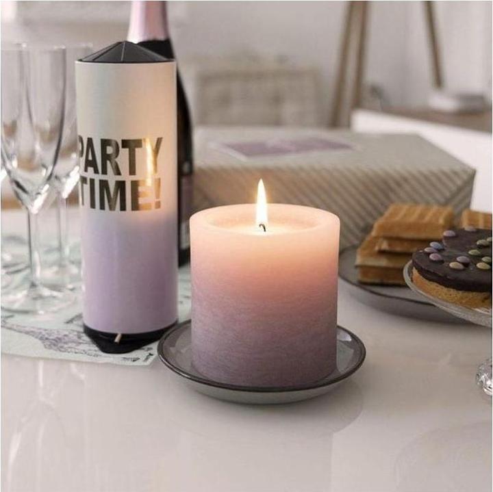 Produktbild Balthasar Windlichtkerze Raureif (1 Stk.)