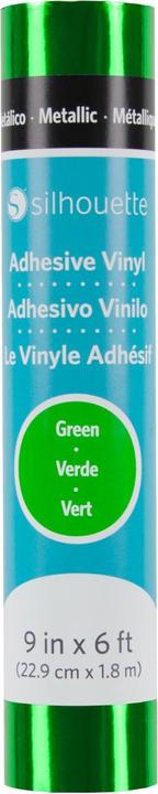 Silhouette Metallic Vinyl grün
