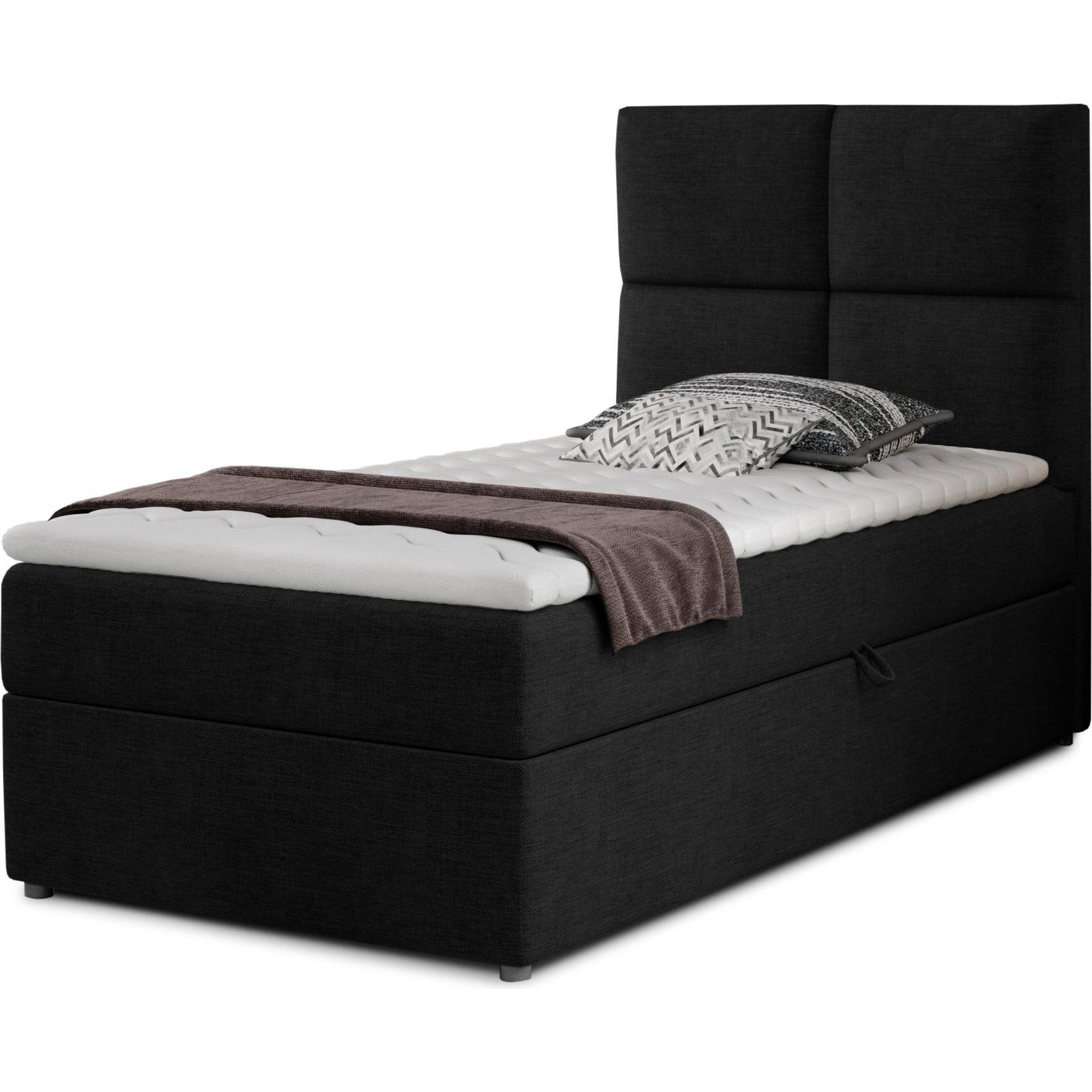 ELTAP, Bett, Rivia mit Stauraum (90 x 200 cm)