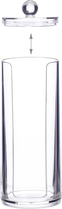 Actual product image Relaxdays Cotton pad dispenser