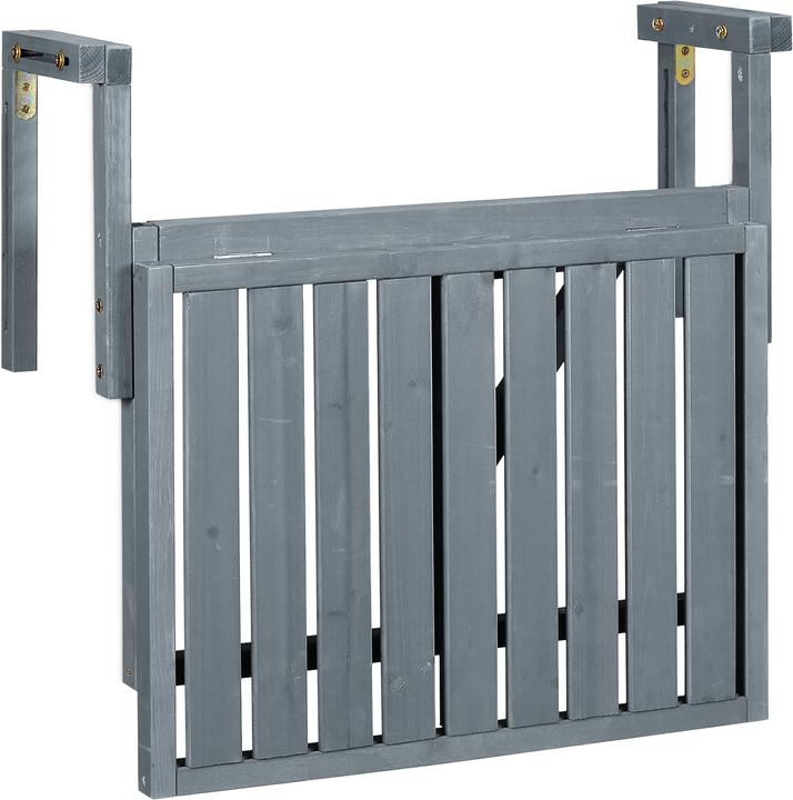 Actual product image Relaxdays Folding balcony-table (70 cm)