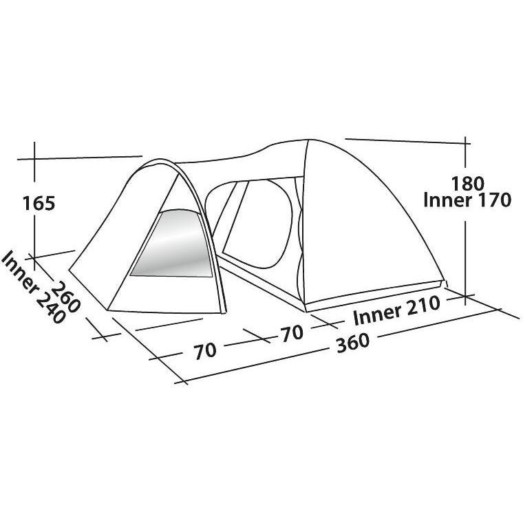 Thumbnail - Easy Camp, Zelt, (Kuppelzelt, 5.80 kg, 4 Personen)