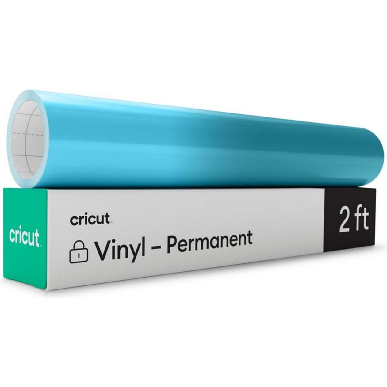 Cricut Vinylfolie Kälteaktiviert 30 x 60 cm, Hellblau/Türkis