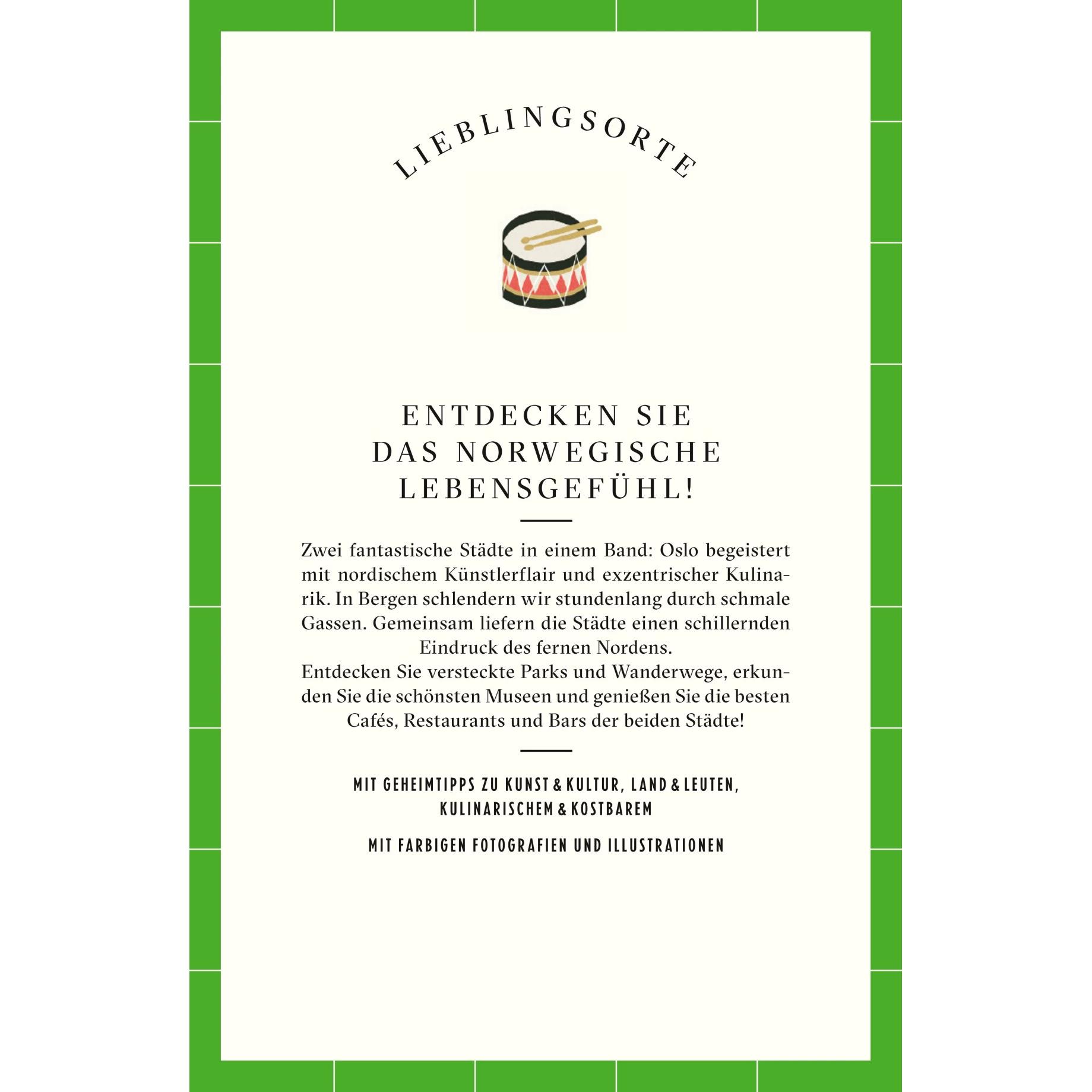 Oslo & Bergen Reiseführer LIEBLINGSORTE, Ratgeber von Knut Hoem