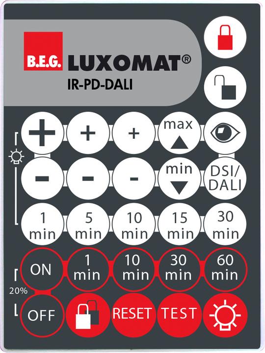 Actual product image BEG Fjernbetjening IR-PD-DALI