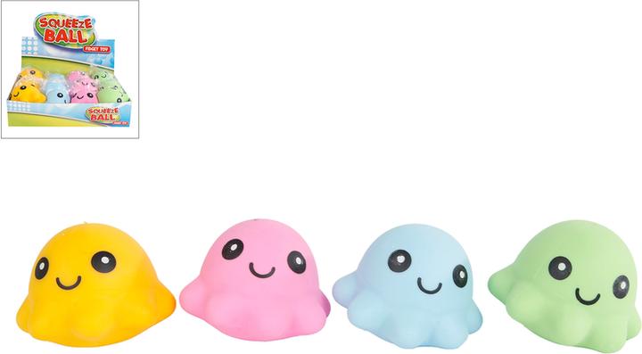 Roost Octopus squeeze ball 621219 ass. 8cm