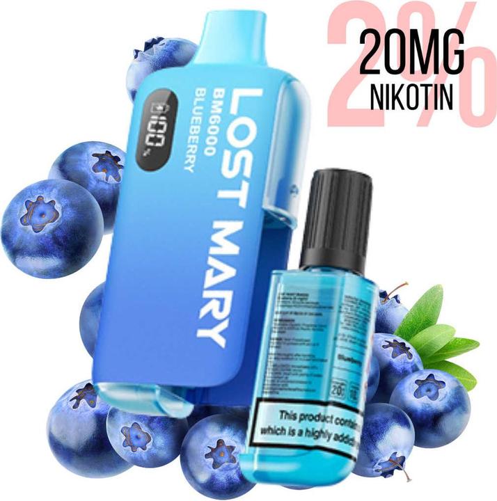 Lost Mary Elfbar - BM6000 - Blueberry
