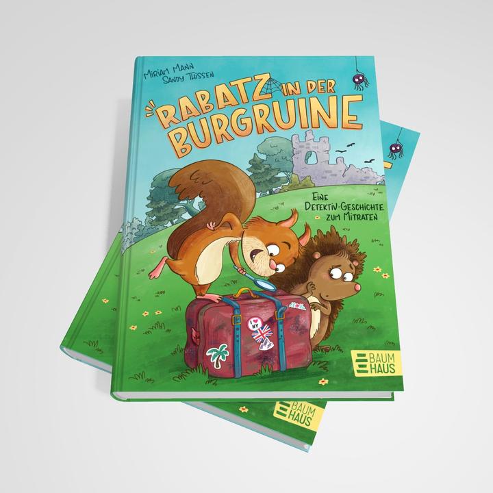 Productafbeelding Rabatz in der Burgruine - Eine Detektivgeschichte zum Mitraten (Miriam Mann, Duits)