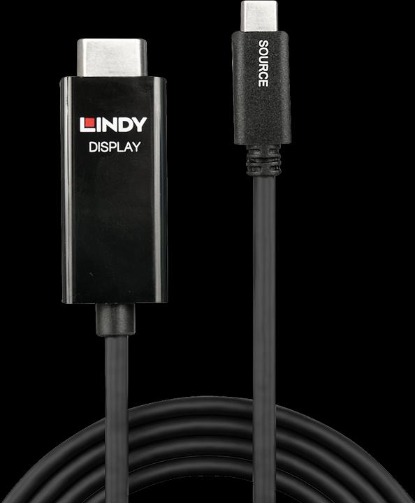 Produktbild Lindy USB Typ C — HDMI (Typ A) (1 m, USB Typ C, HDMI, 2.0)