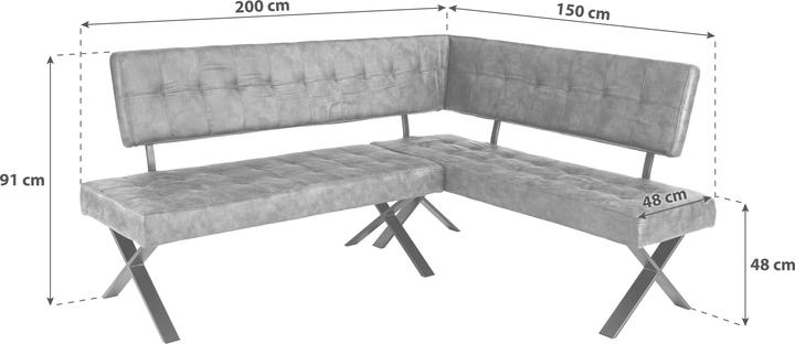 Image du produit Lipo Banc d'angle (200 cm)