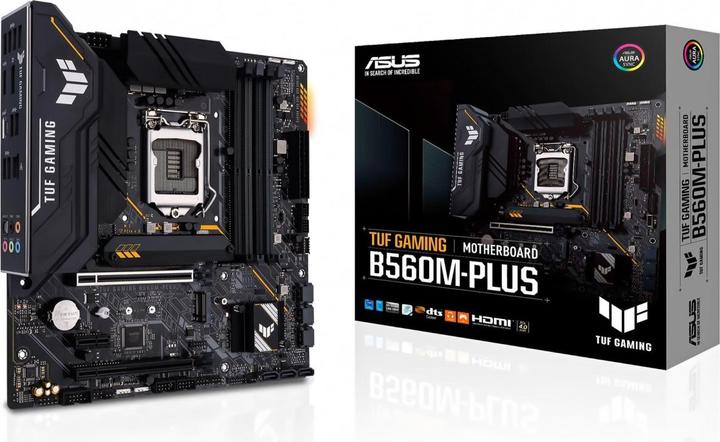 Produktbild ASUS TUF GAMING B560M-PLUS (LGA 1200, Intel B560, mATX)