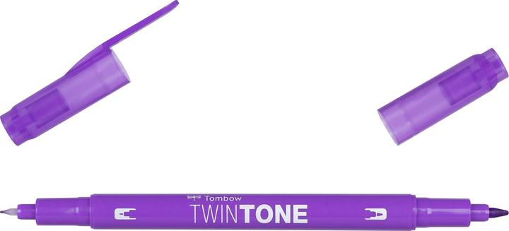 Immagine prodotto Tombow Penne in fibra Twintone (19, Viola, 1 x)