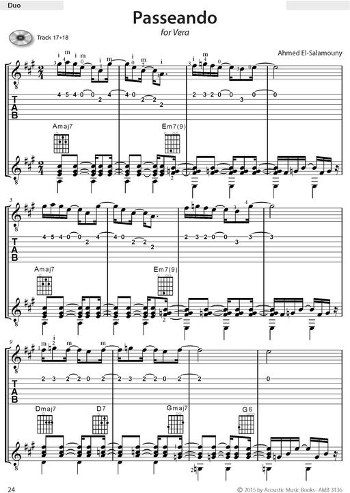 Nährwerte und Zutaten Copacabana. Music and Tabs (Deutsch, Englisch, Ahmed El-Salamouny, 2015)