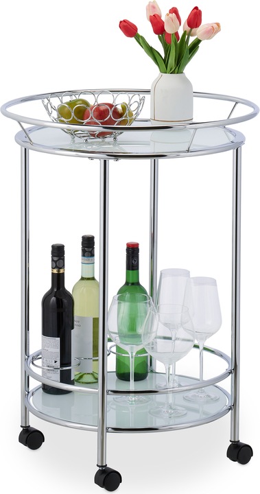 Actual product image Relaxdays Serving trolley