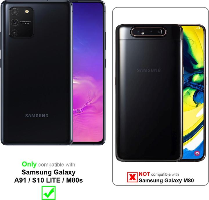 Produktbild Cadorabo Book Classy Style Cover (Samsung Galaxy A91, Samsung Galaxy S10 Lite)