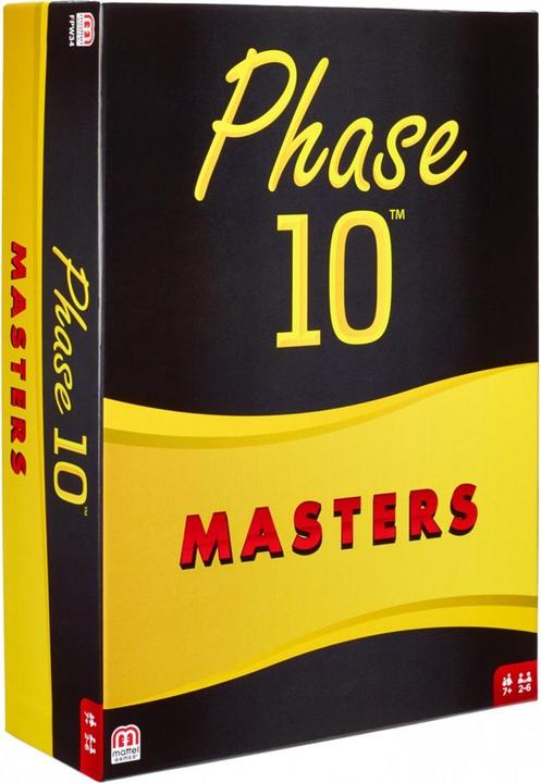 Produktbild Mattel Games Phase 10 Masters Kartenspiel (Deutsch, 2 - 6 Spieler)
