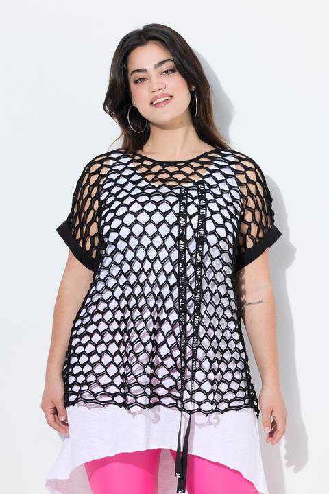Immagine prodotto Angel of Style T-shirt dal taglio squadrato con jersey a rete (50, 52)