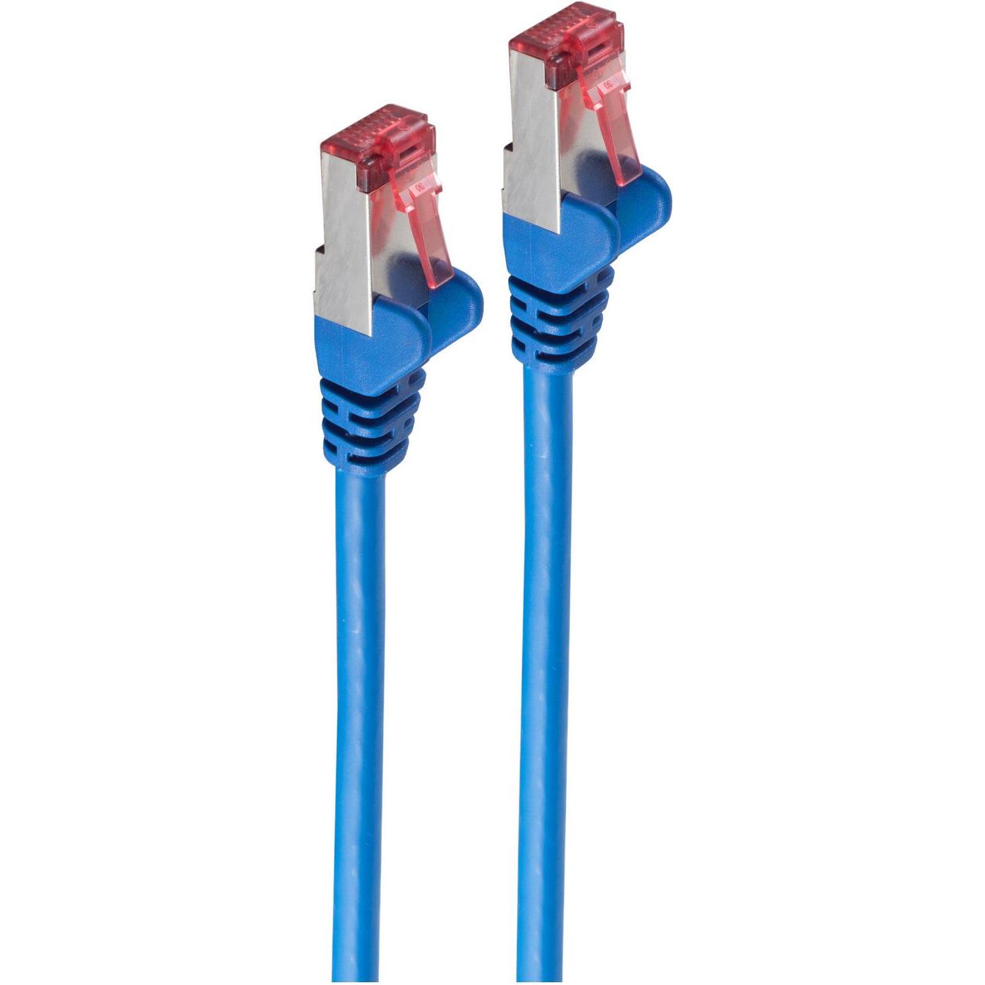 Shiverpeaks -BASIC-S--Netzwerkkabel-Patchkabel, cat 6A, S/FTP, PIMF, blau, 2,0m (S/FTP, CAT6a, 2 m), Netzwerkkabel