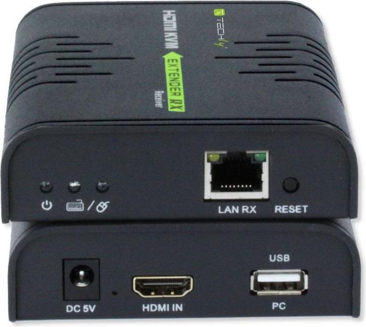 Actual product image Techly HDMI KVM Extender over network cable