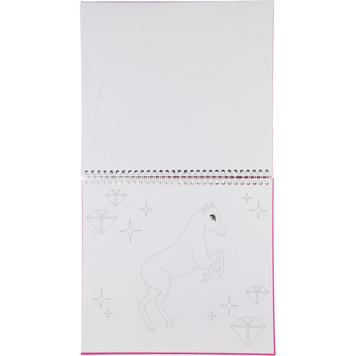 Thumbnail - Toi-Toys Gestalte dein eigenes Pony-Skizzenbuch