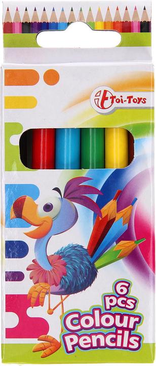 Produktbild Toi-Toys Buntstifte (Mehrfarbig, 6 x)