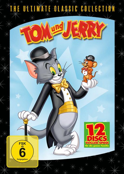 Actual product image Tom and Jerry The Ultimate Classic Collection (DVD, 2014, German)