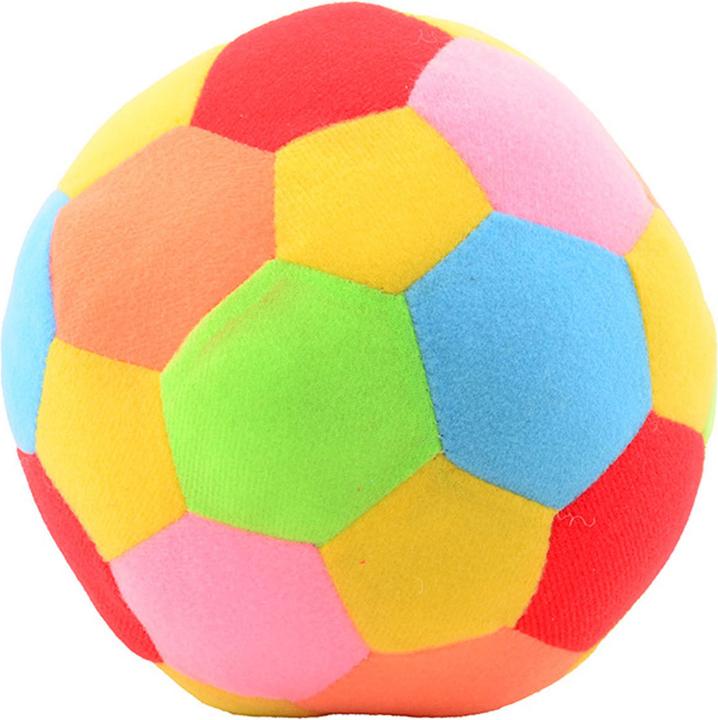Actual product image Johntoy Happy World fabrics rattle ball