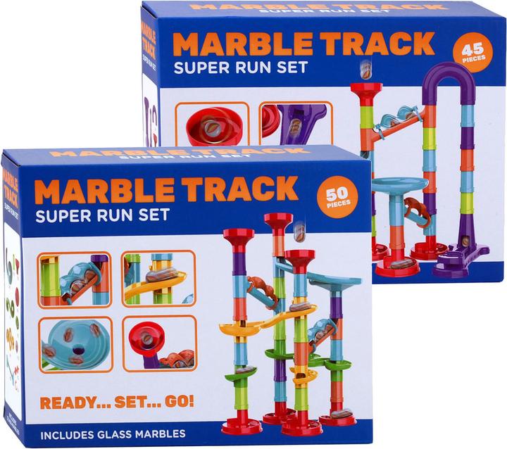 Actual product image Johntoy Marble Runway Super Run Set