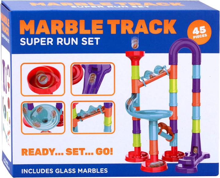 Actual product image Johntoy Marble Runway Super Run Set