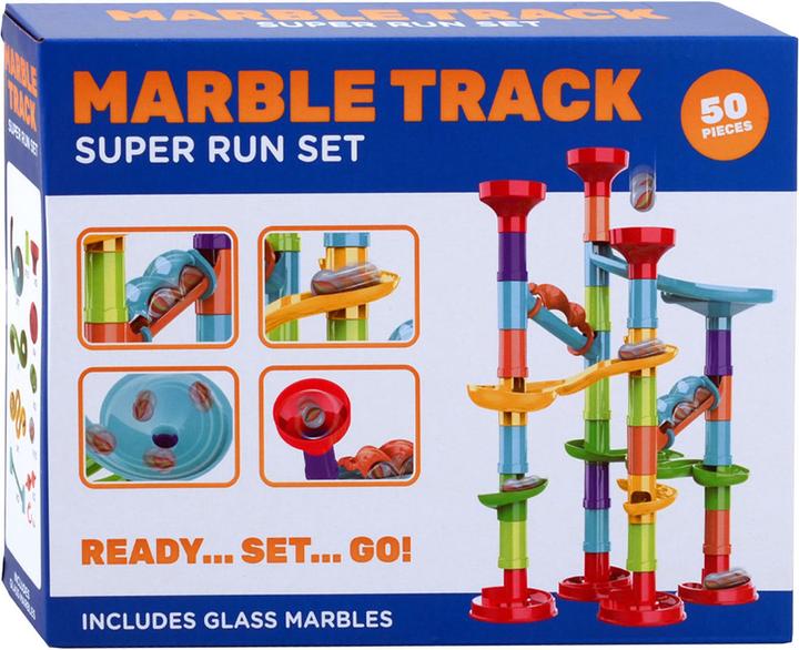 Actual product image Johntoy Marble Runway Super Run Set