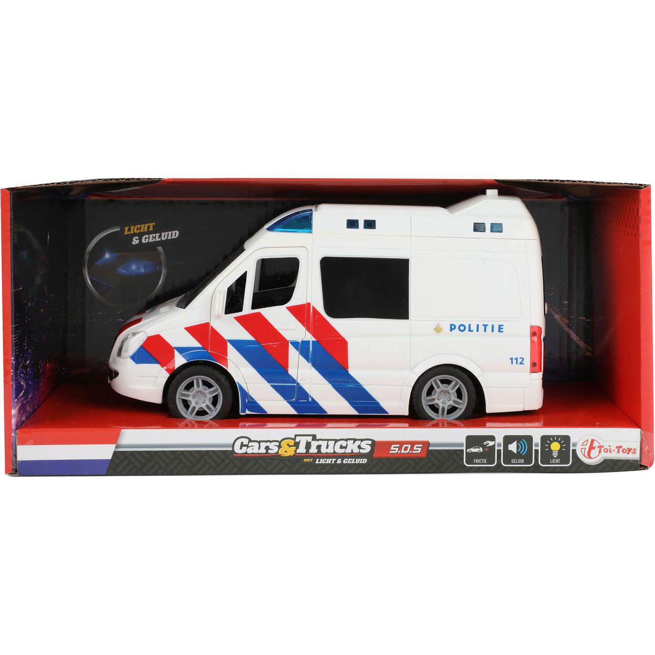 Thumbnail - Toi-Toys Politiebus met Licht en Geluid