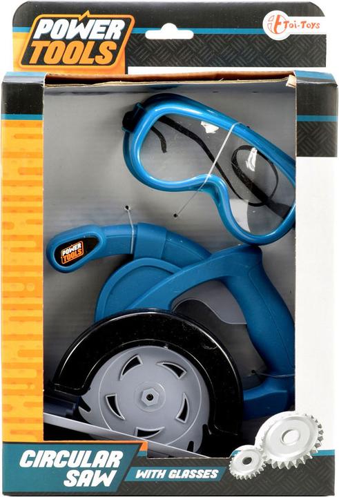Immagine prodotto Toi-Toys Sega circolare giocattolo e occhiali di sicurezza