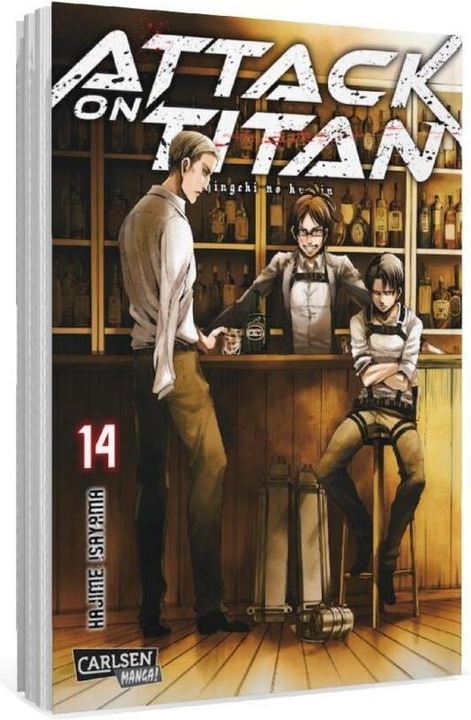 Produktbild Attack on Titan, Band 14 (Deutsch, Hajime Isayama, 2016)