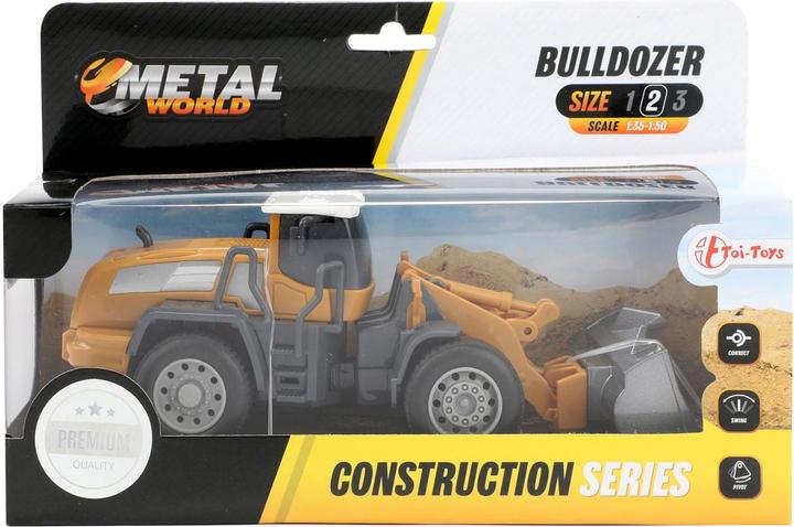 Actual product image Toi-Toys METALL construction vehicle wheel loader 1:55